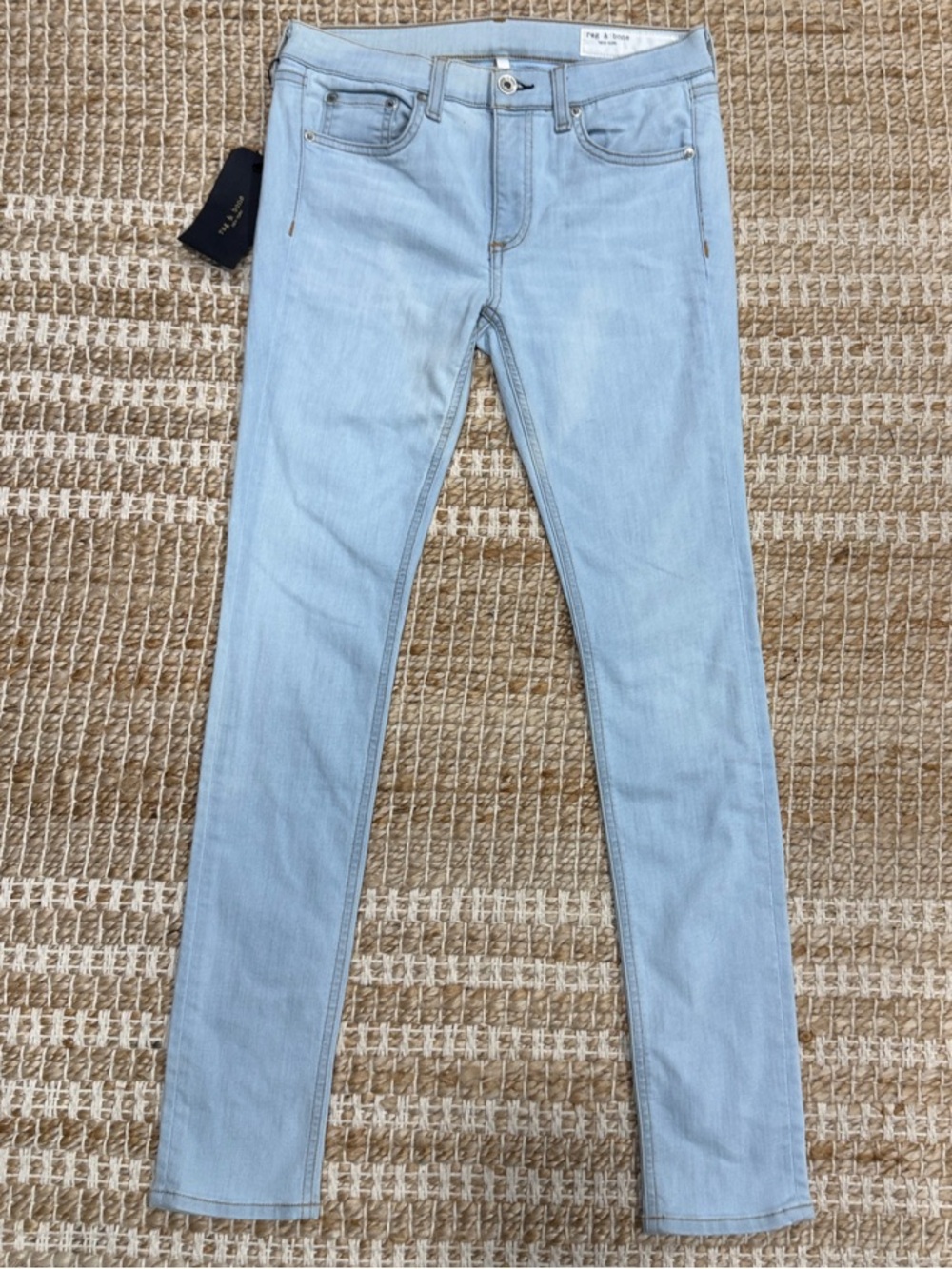 rag & bone Light Blue Skinny Jeans 28